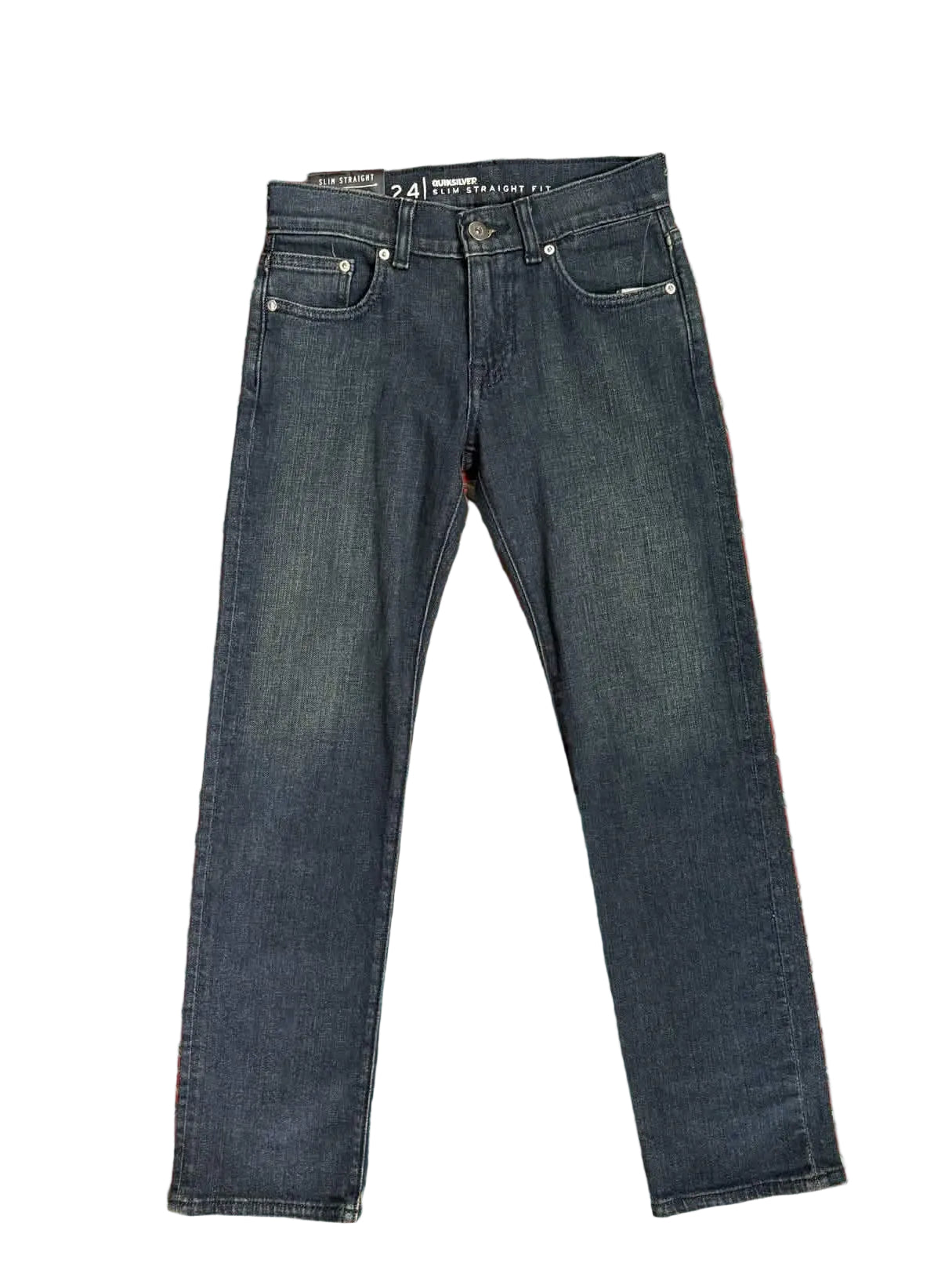 Quiksilver 'Distortion' Slim Straight Jeans - Blue (KIDS)