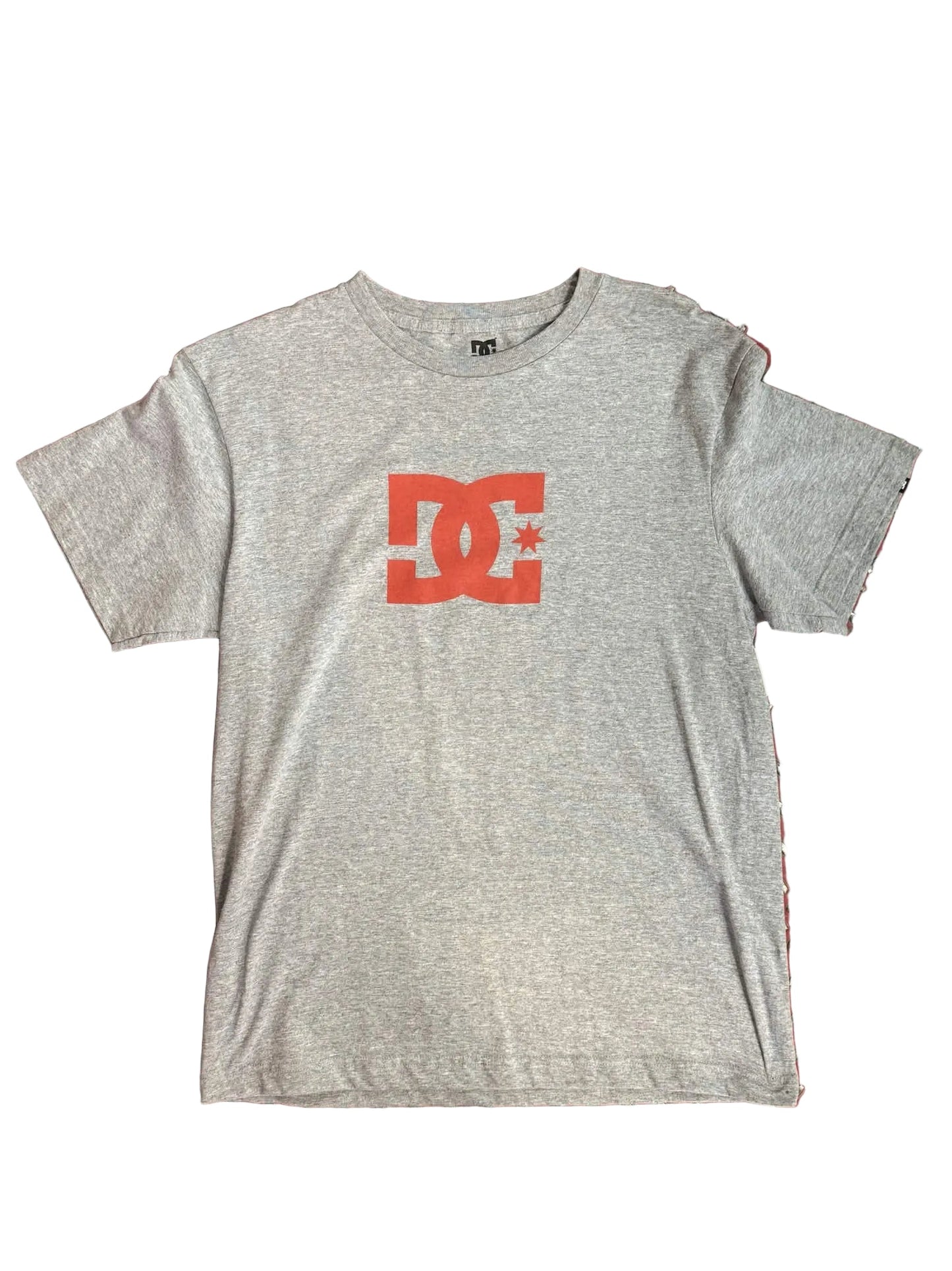 DC Shoes 'Star' Tee - Heather Grey/Orange (KIDS)