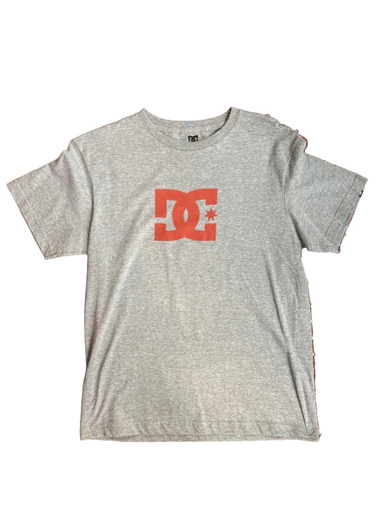 DC Shoes 'Star' Tee - Heather Grey/Orange (KIDS)