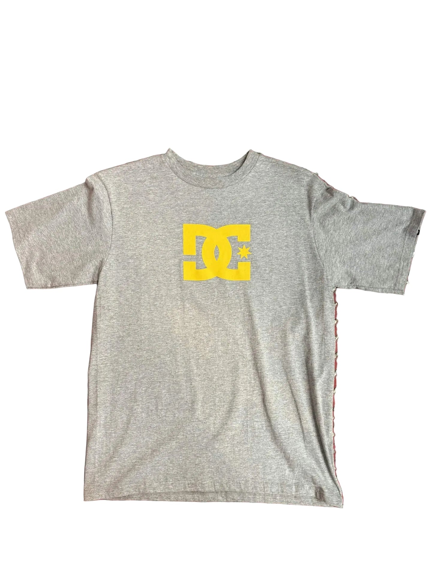 DC Shoes 'Star' Tee - Heather Grey/Yellow (KIDS)