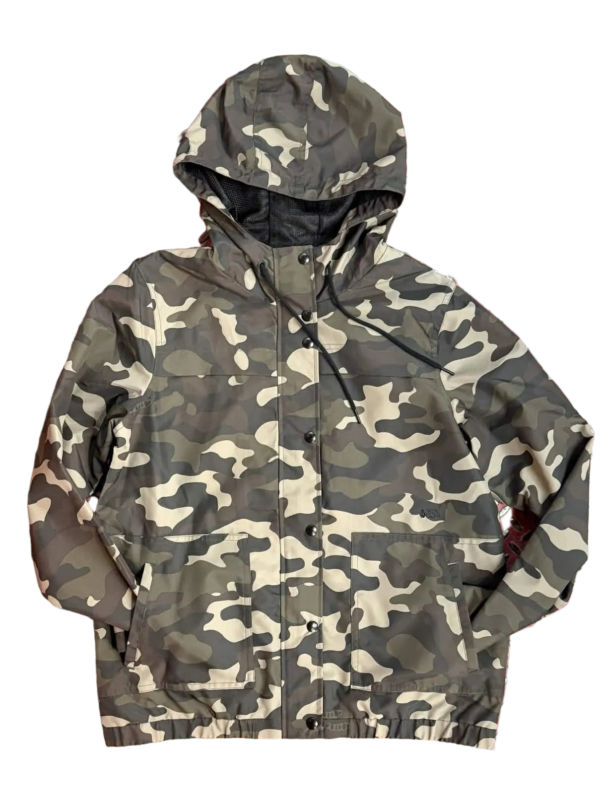Volcom 'Enemy Stone' Windbreaker - Camo (KIDS)