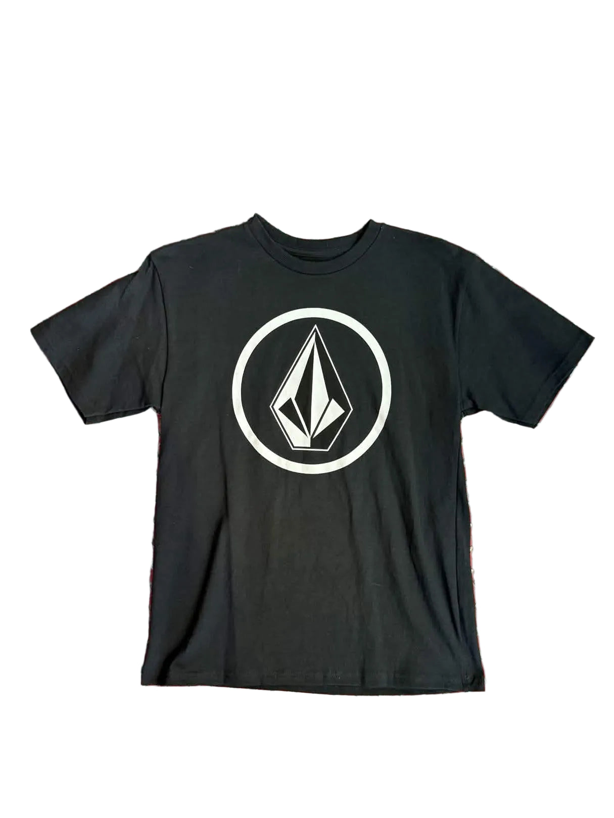 Volcom 'Circle Stone Fill' Tee - Black (KIDS)