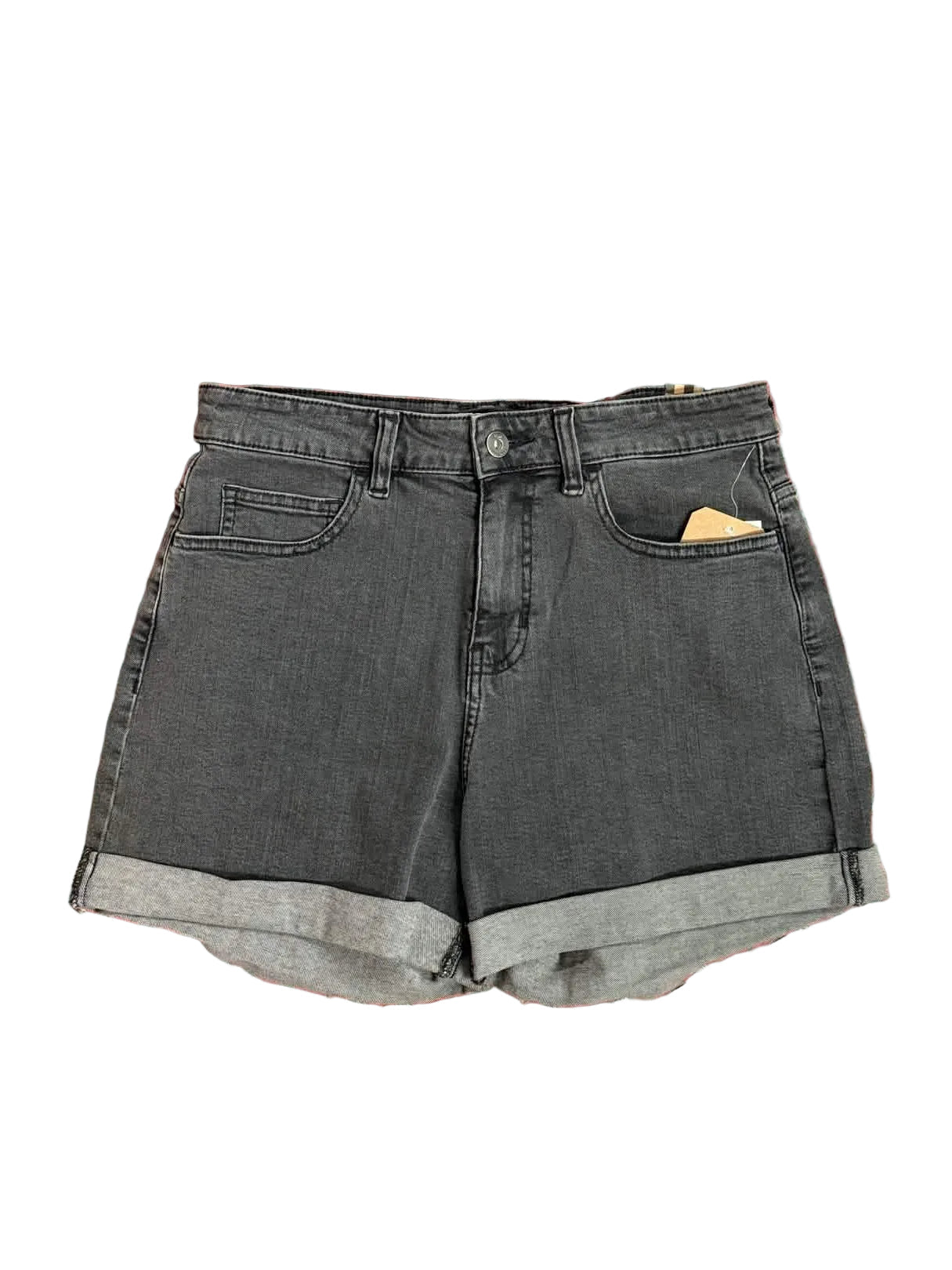 Vans 'High Rise Rolled Denim Shorts - Black (Women's)