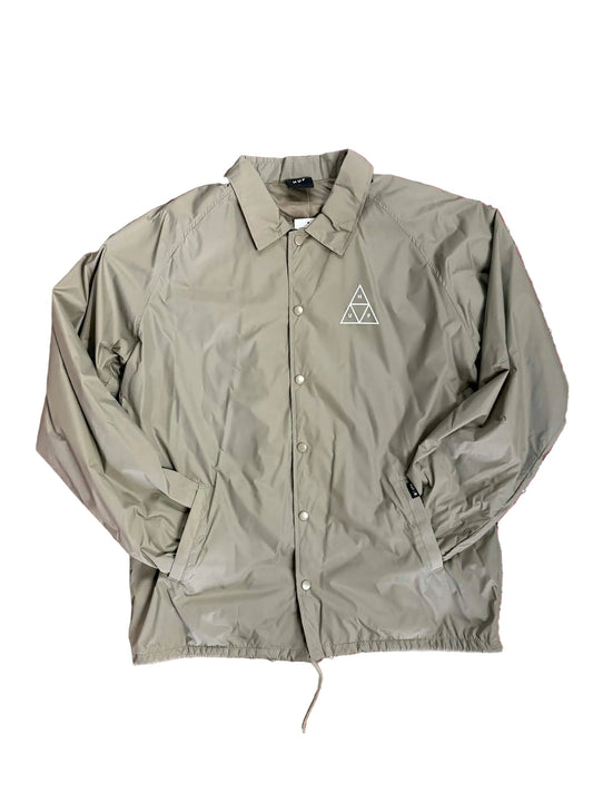 HUF 'Essentials Triple Triangle' Windbreaker - Stone