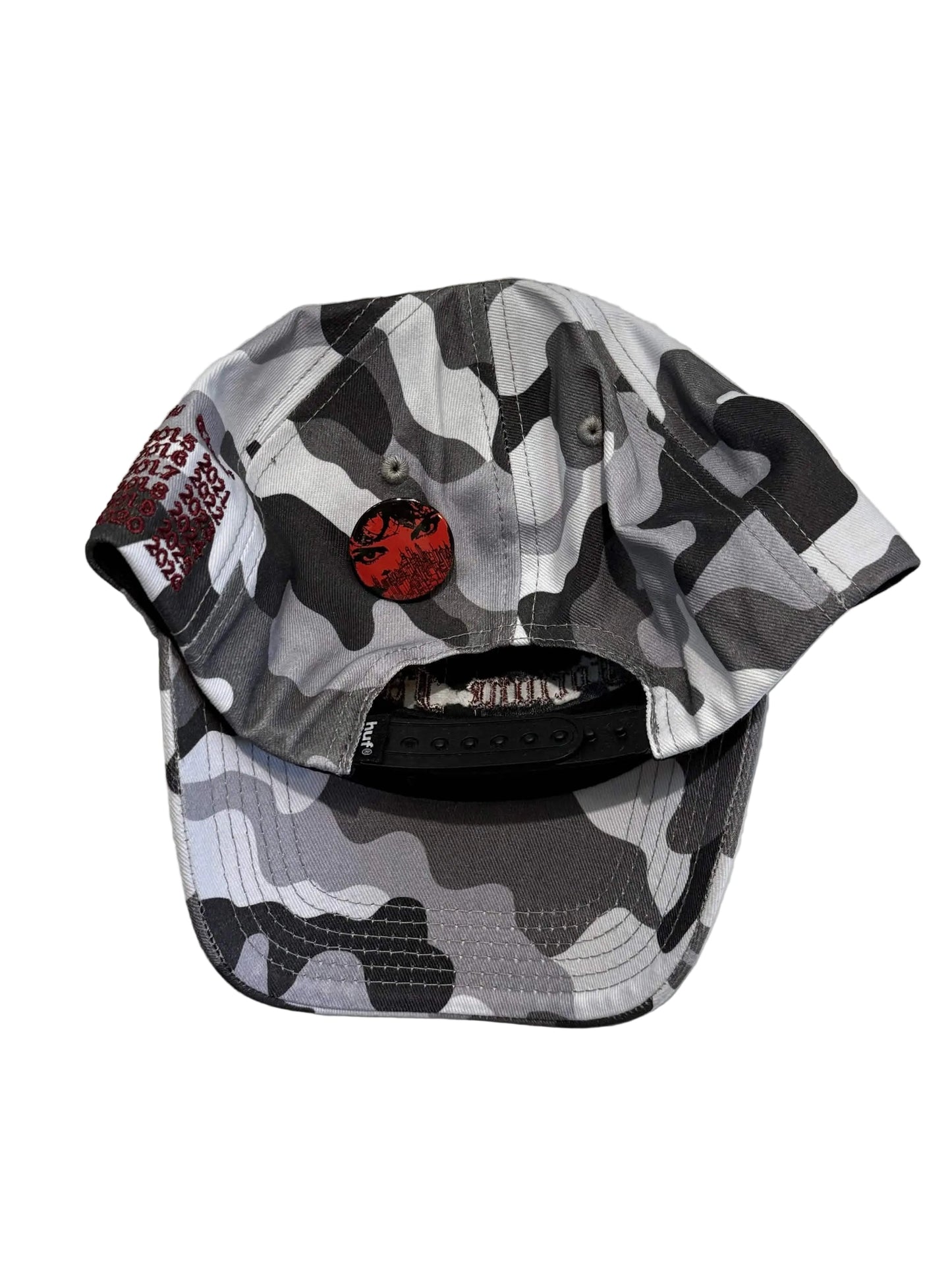 HUF ' Olympia' 6-Panel Cap - White Camo