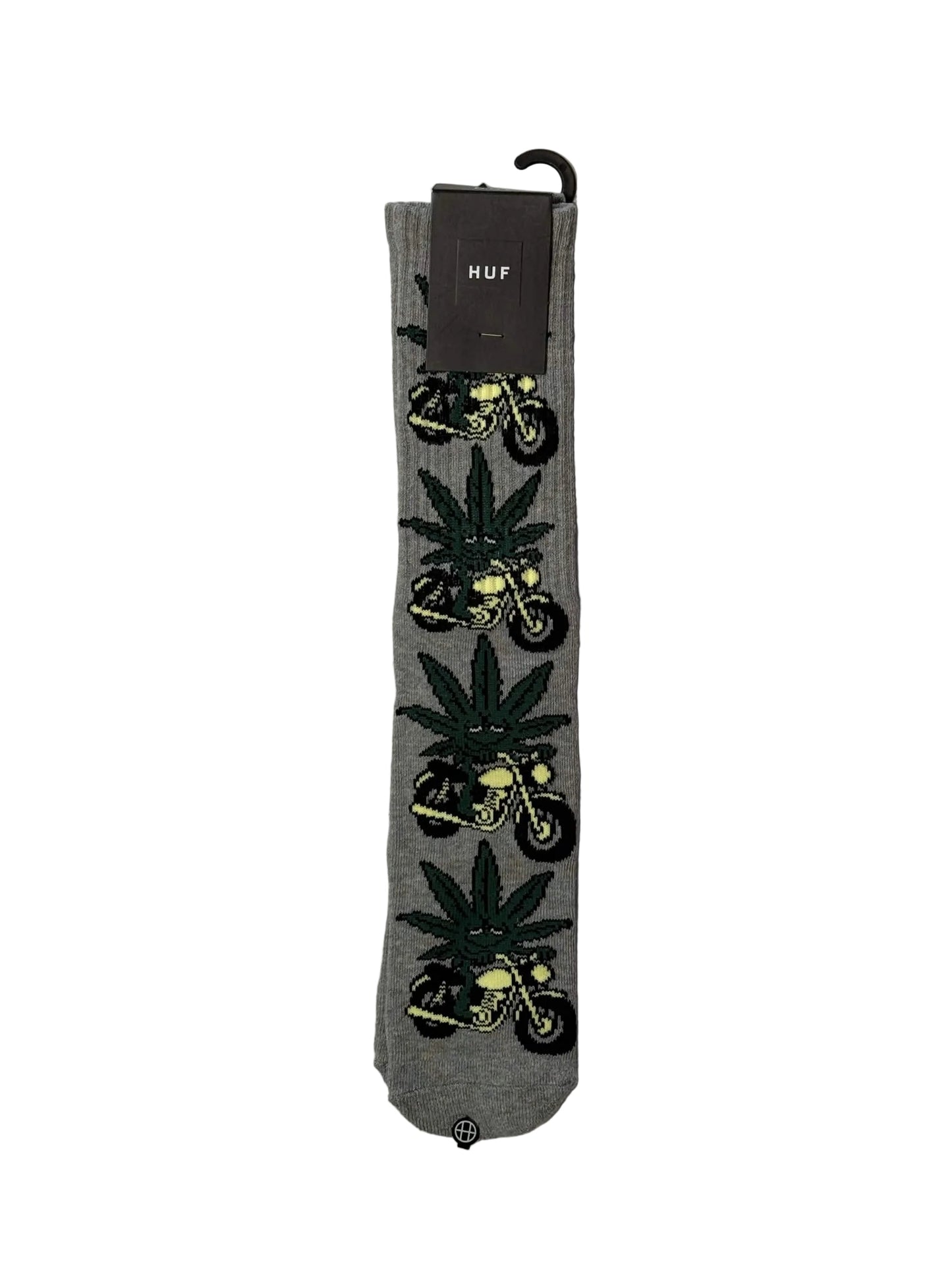 HUF 'Nitro' Crew Socks - Grey