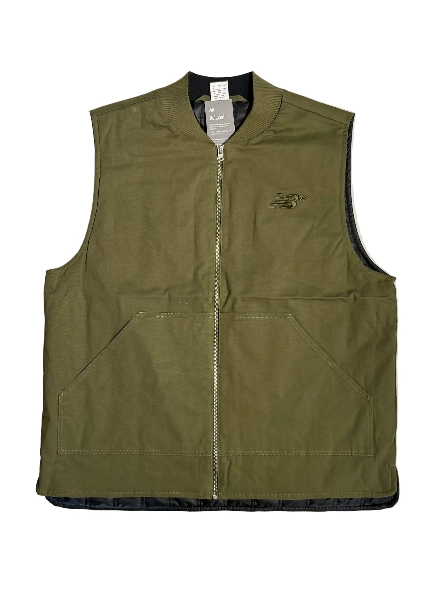 New Balance Numeric Canvas Vest - Olive