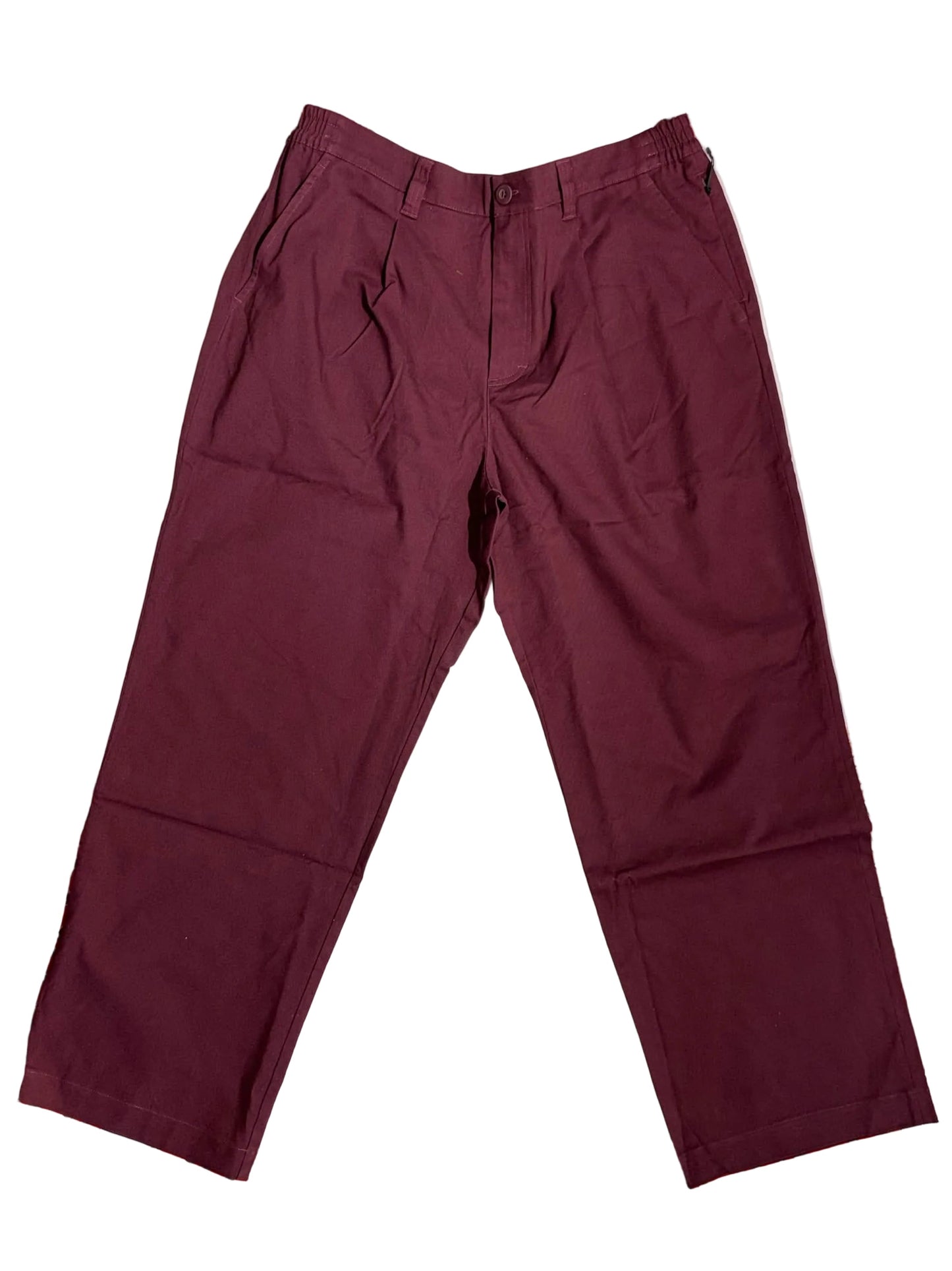 New Balance Numeric 'Pleated' Baggy Pants - Burgundy