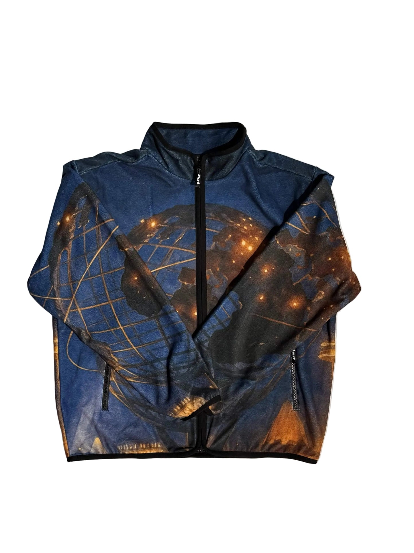 HUF 'Flushing' Polar Fleece Jacket - Multi
