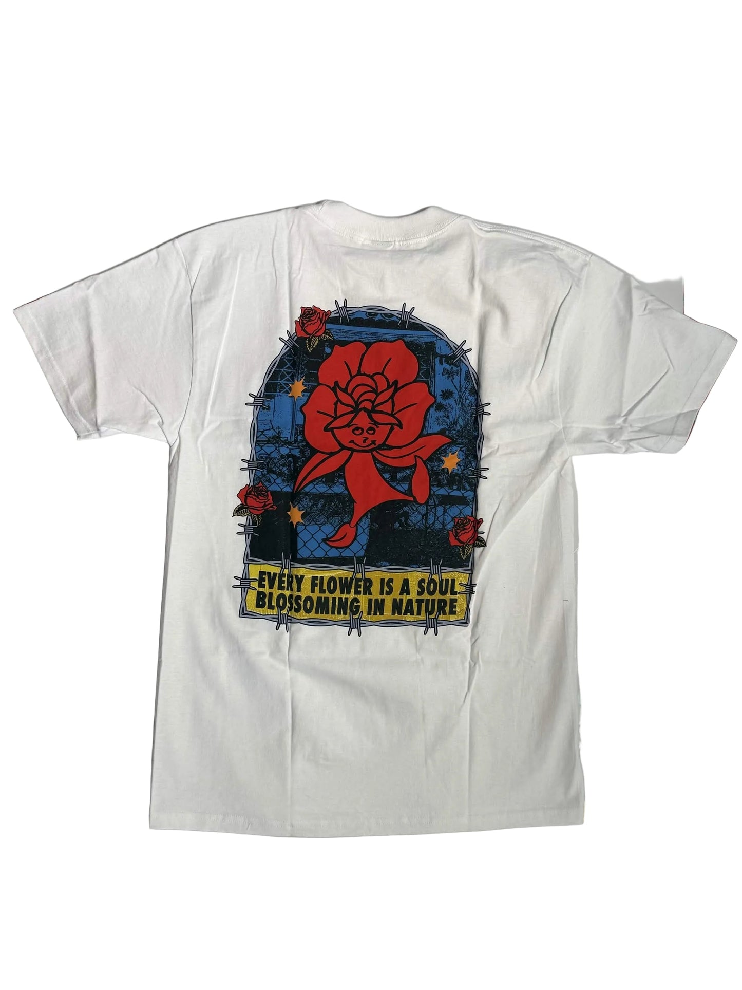 HUF 'Flower District' tee - White