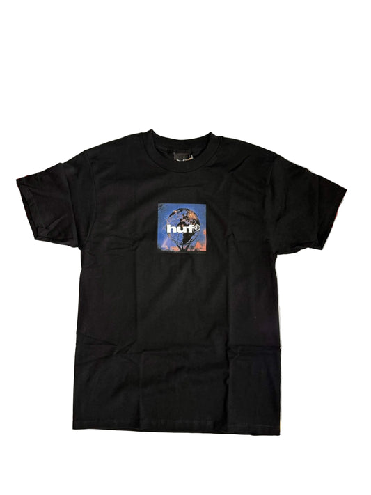HUF 'Unisphere' Tee - Black