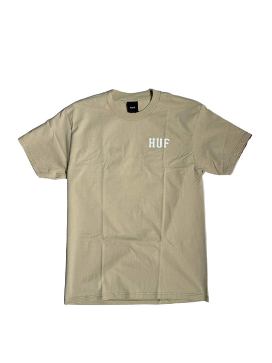 HUF 'Classic H' Tee - Beige