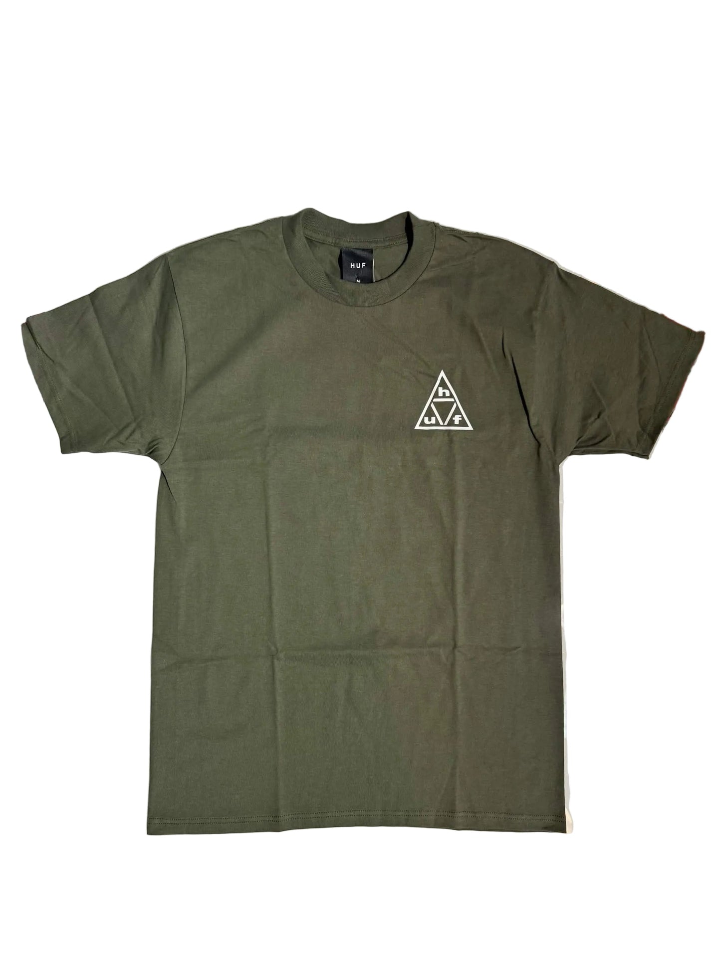 HUF 'Triple Triangle' Tee - Olive