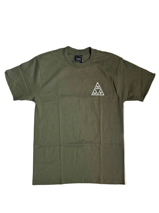 HUF 'Triple Triangle' Tee - Olive