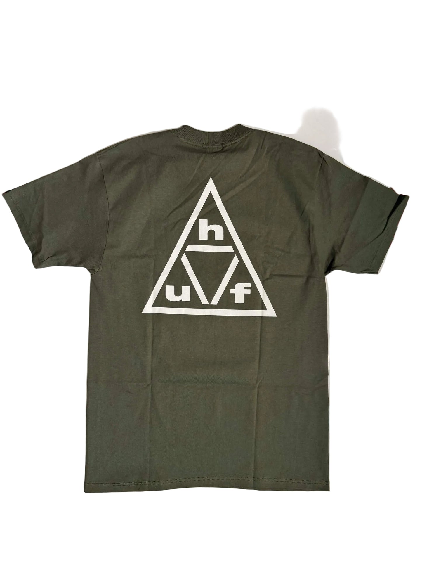 HUF 'Triple Triangle' Tee - Olive
