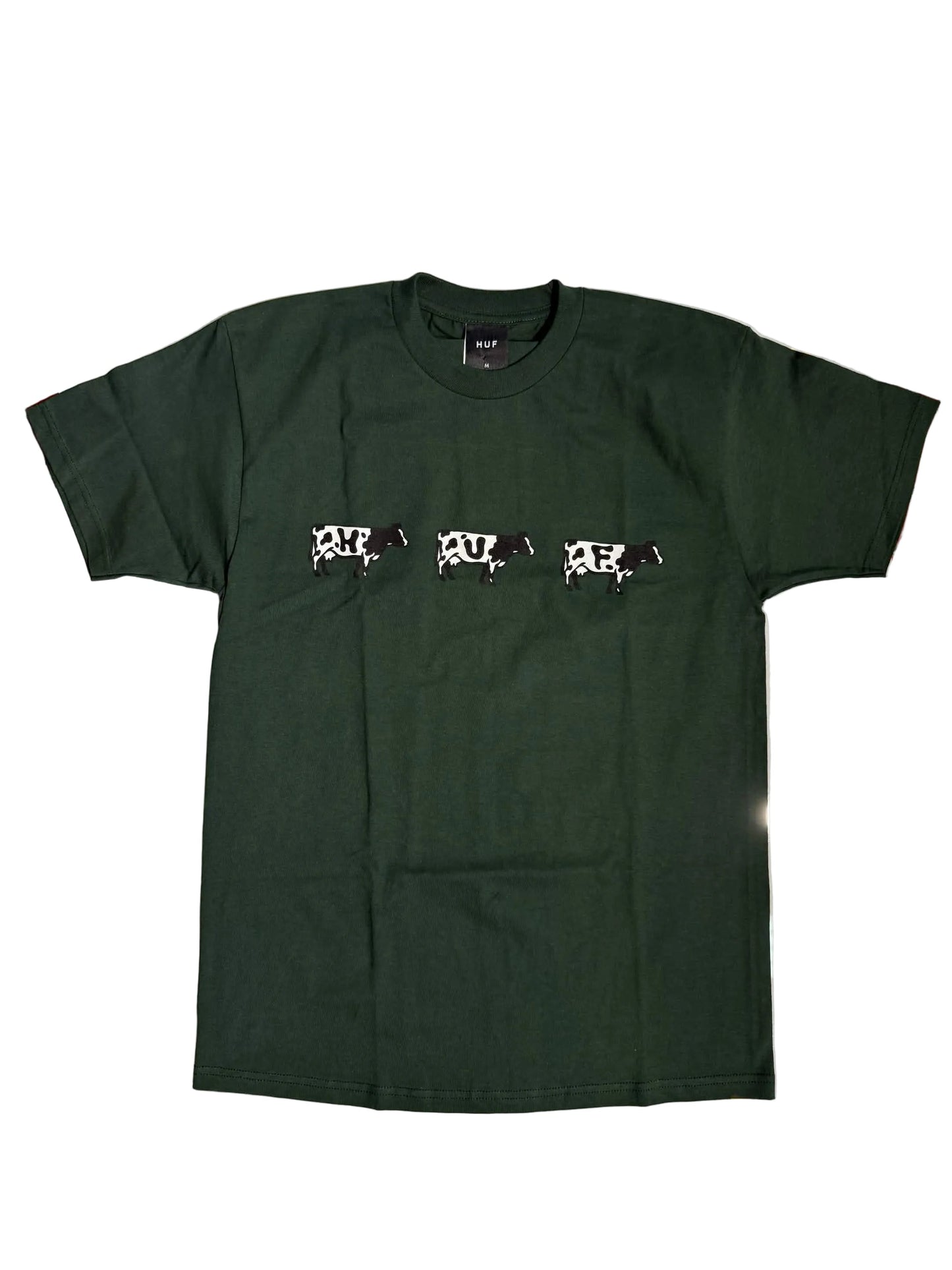 HUF 'Moo' Tee - Forest Green