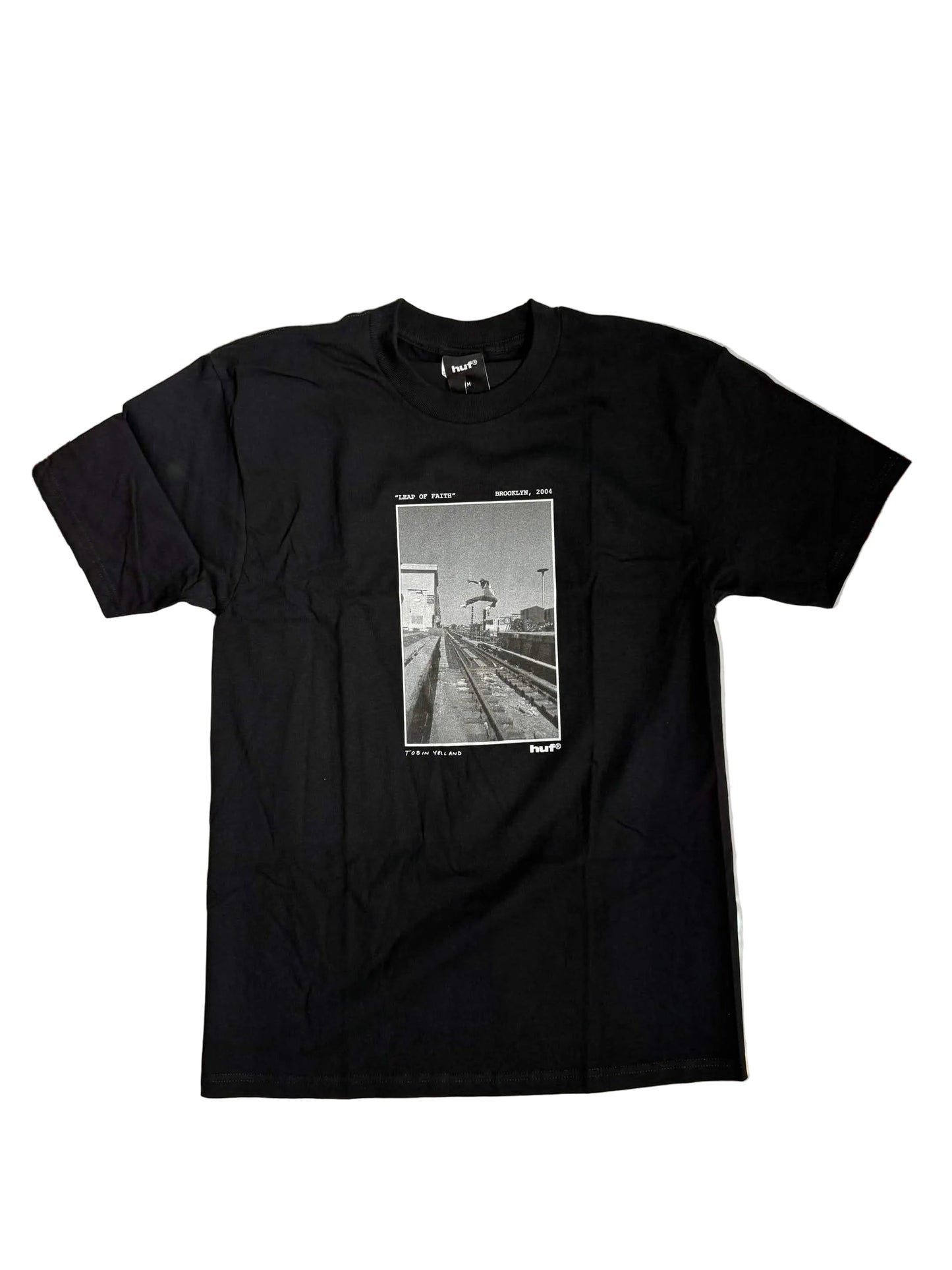 HUF 'Taking The Leap' Tee - Black