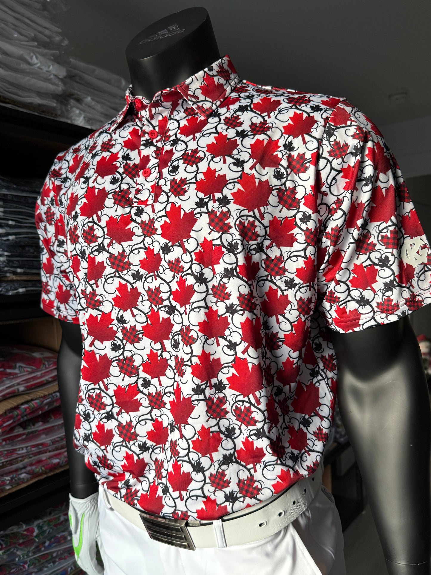 Canada EH? Men's Golf Polos