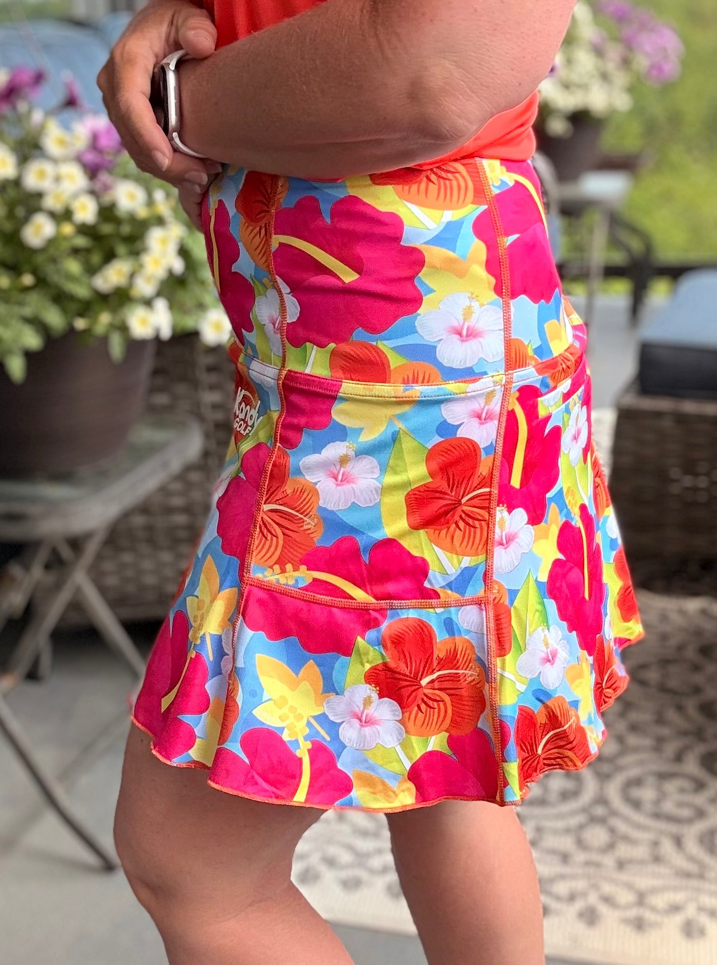 Skorts de golf et de pickleball mi-longs Fore Frills 2026