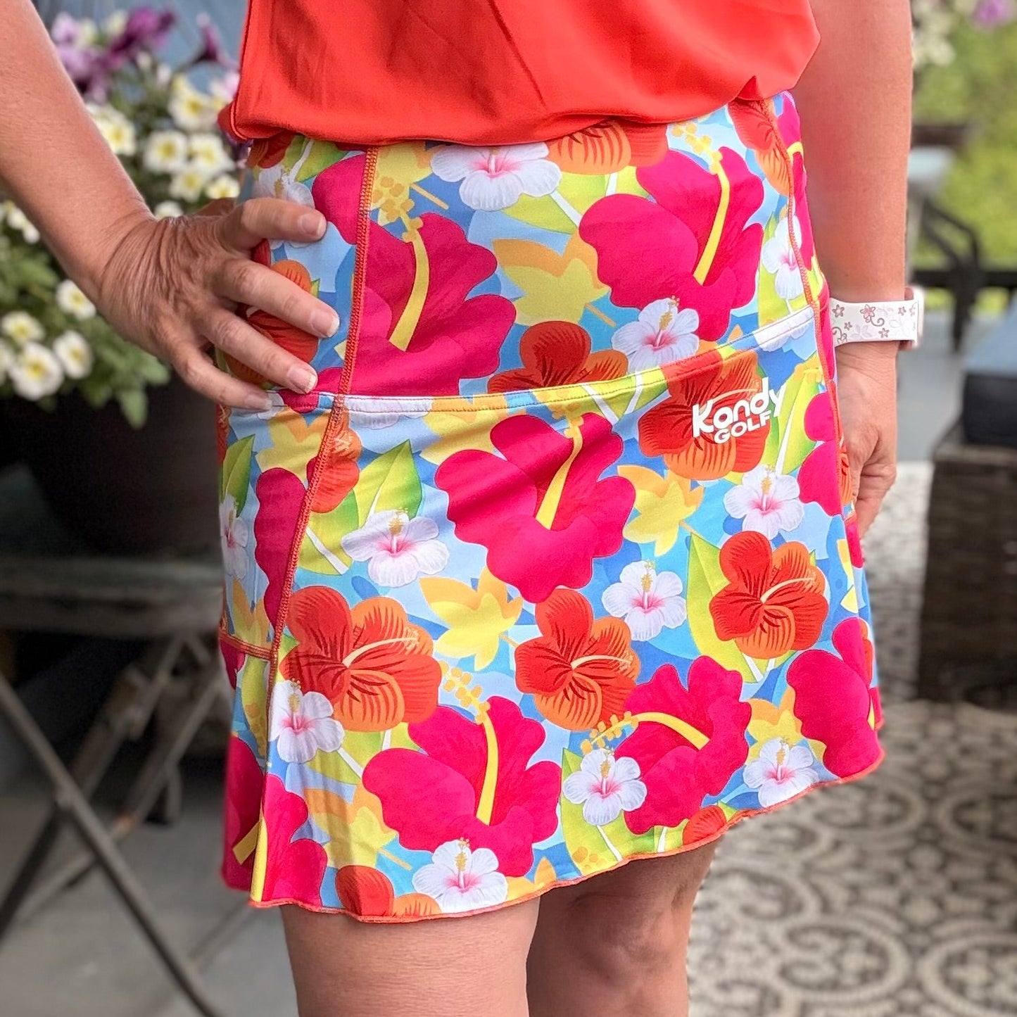 Skorts de golf et de pickleball mi-longs Fore Frills 2026