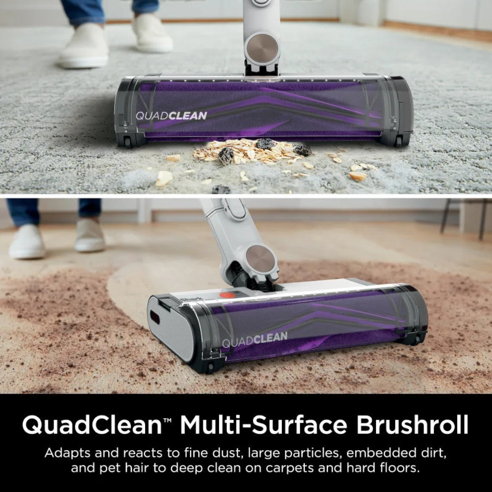 SHARK IW4625CCO Cordless Detect  1.3L Auto-Empty System with QuadClean™ Multi-Surface Brushroll - Factory serviced with Home Essentials warranty