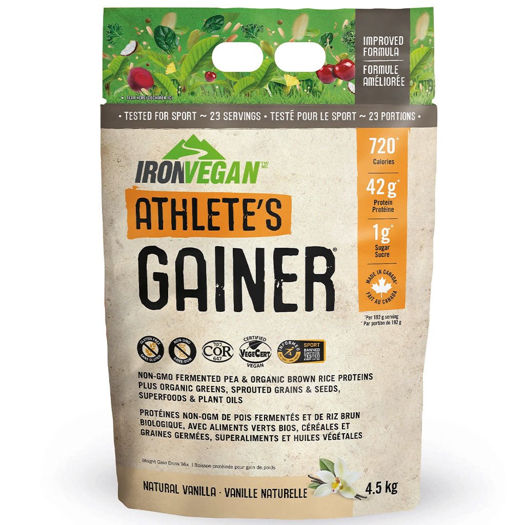 Iron Vegan ATHLETE'S GAINER, 4.5kg