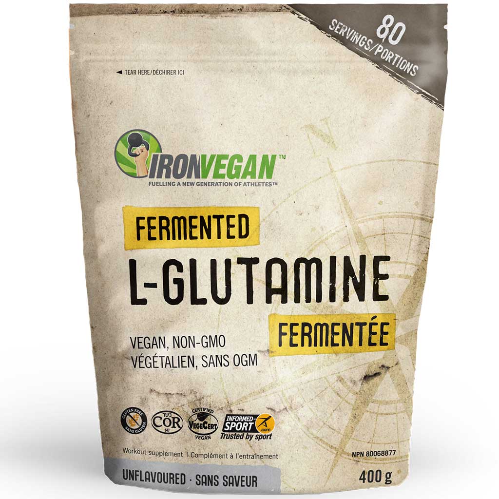 Iron Vegan FERMENTED L-GLUTAMINE, 400g