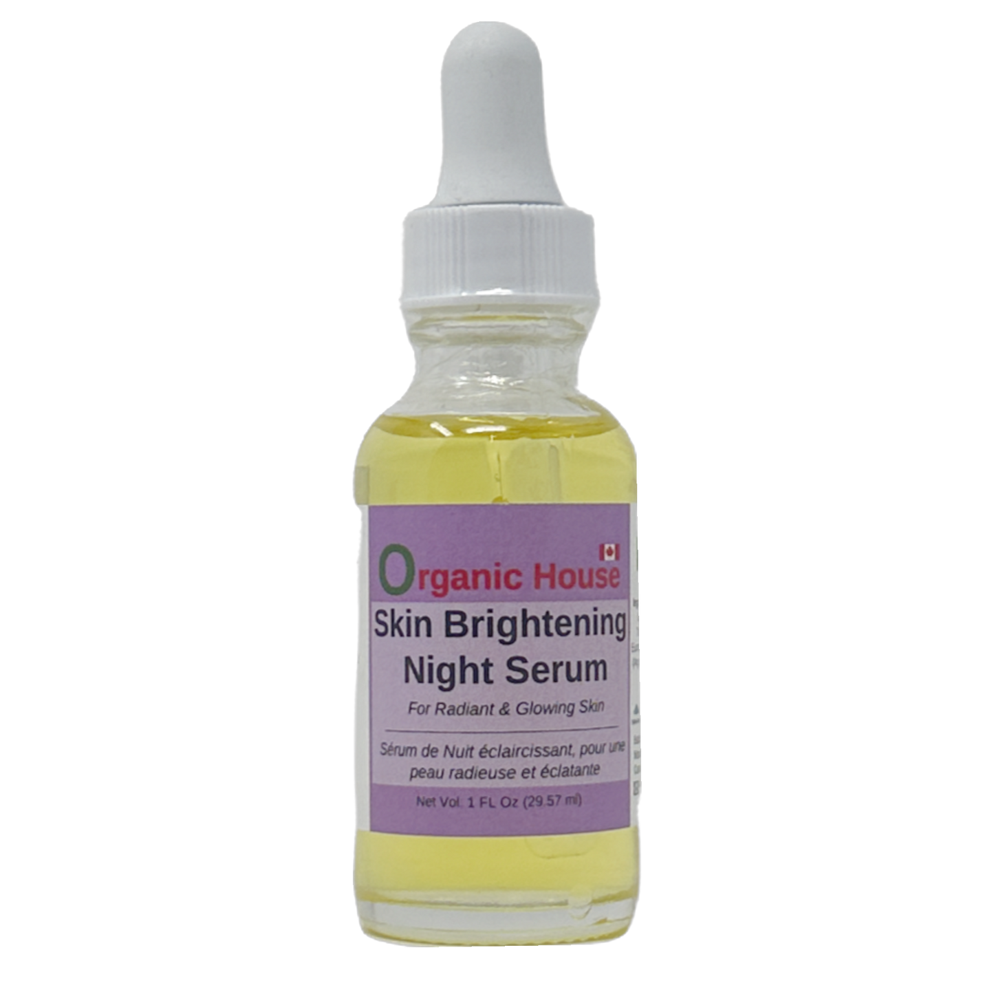 Organic House Skin Brightening Night Serum