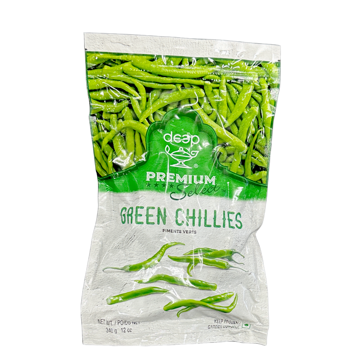 Deep Green Chilli 340gm