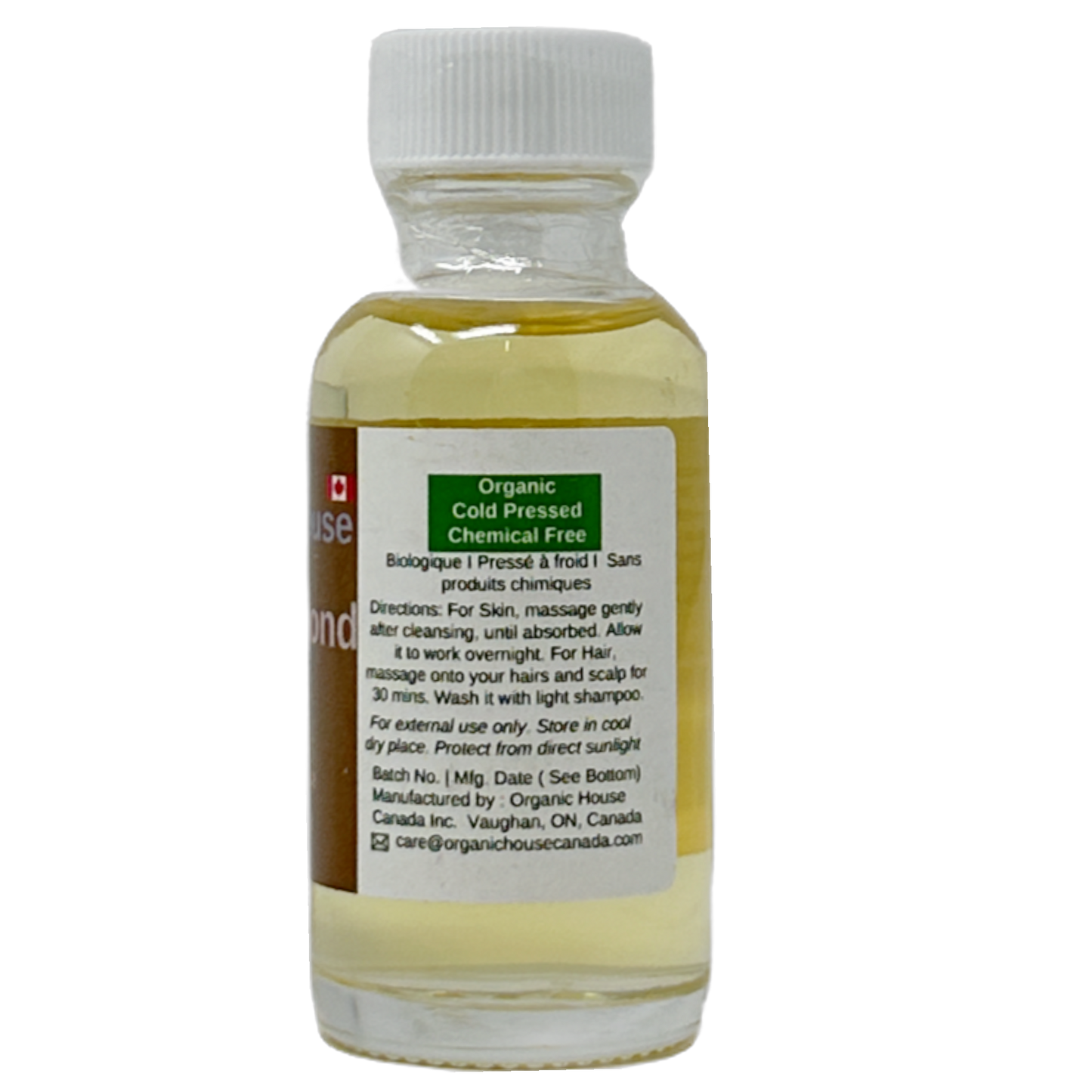 Organic House Sweet Almond Oil