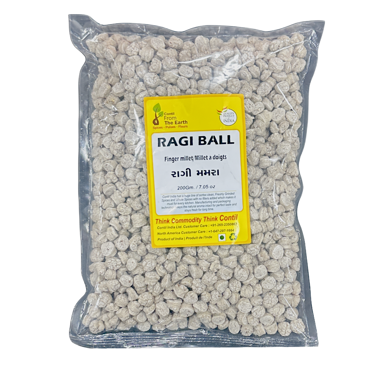 From The Earth Ragi Ball (Ragi Mamra) 200g