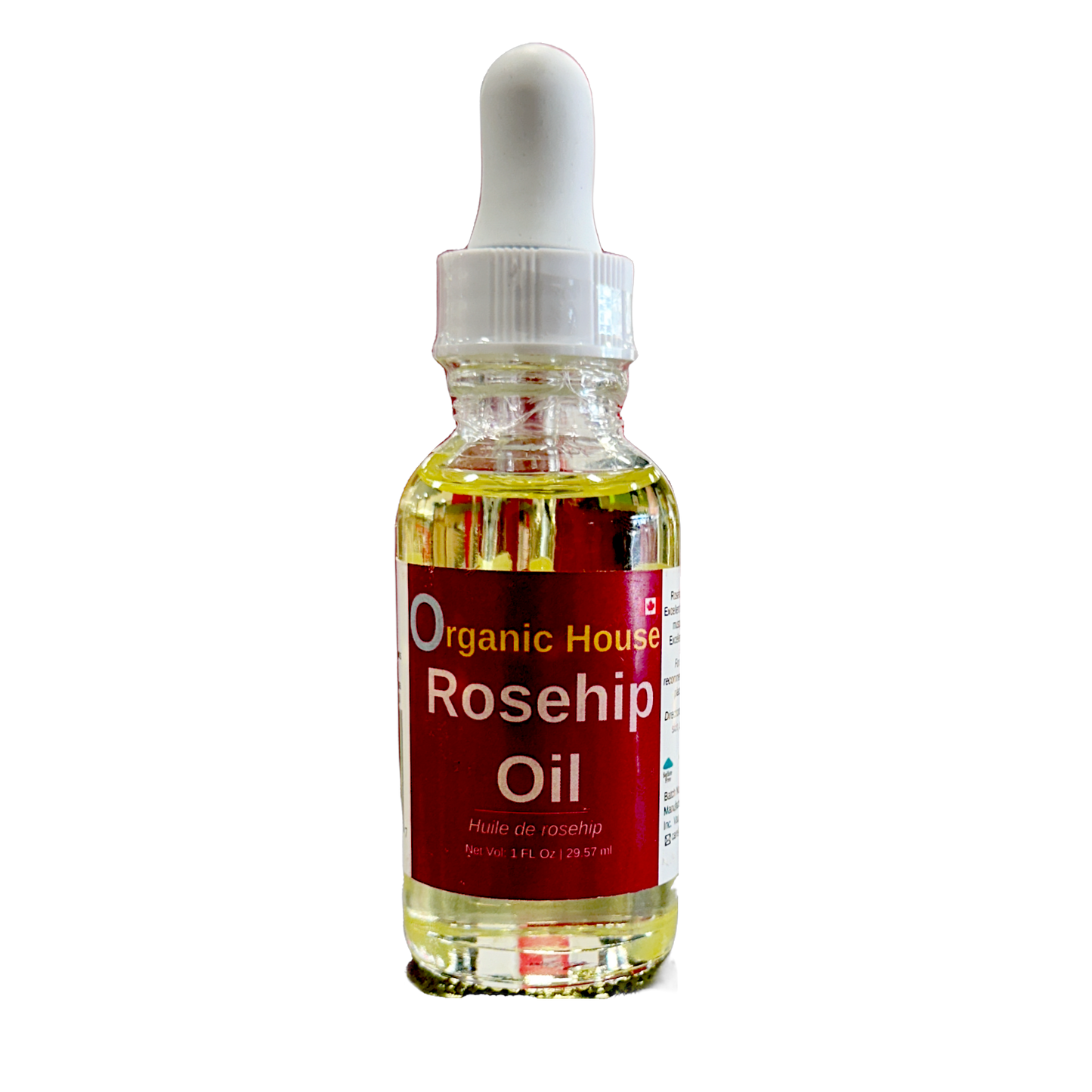 Organic House Rosehip Oil 1 Oz