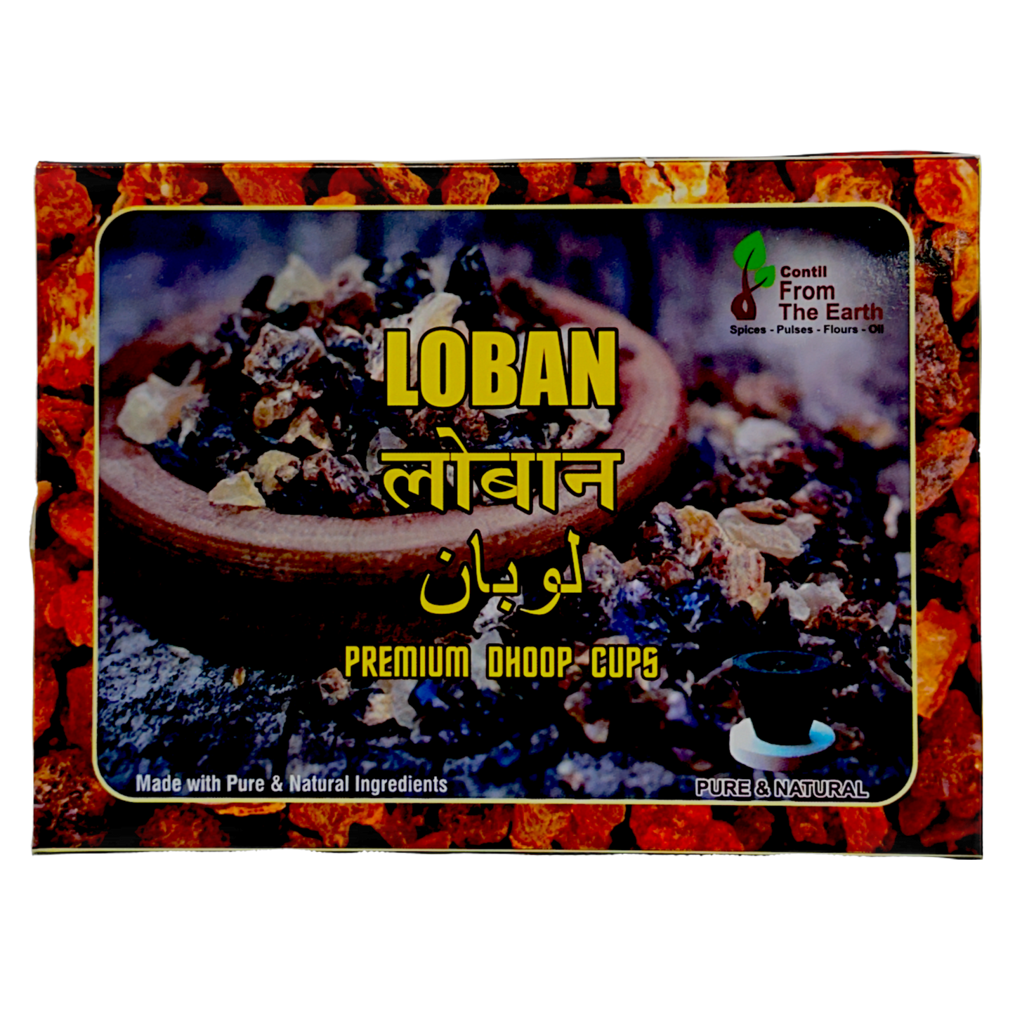 From The Earth Loban (Premium Dhoop Cups)