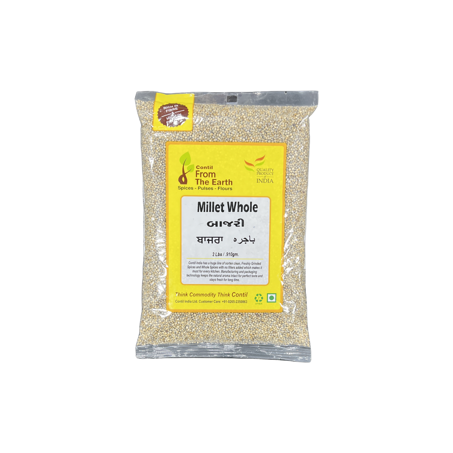 From The Earth Millet Whole (Bajri)
