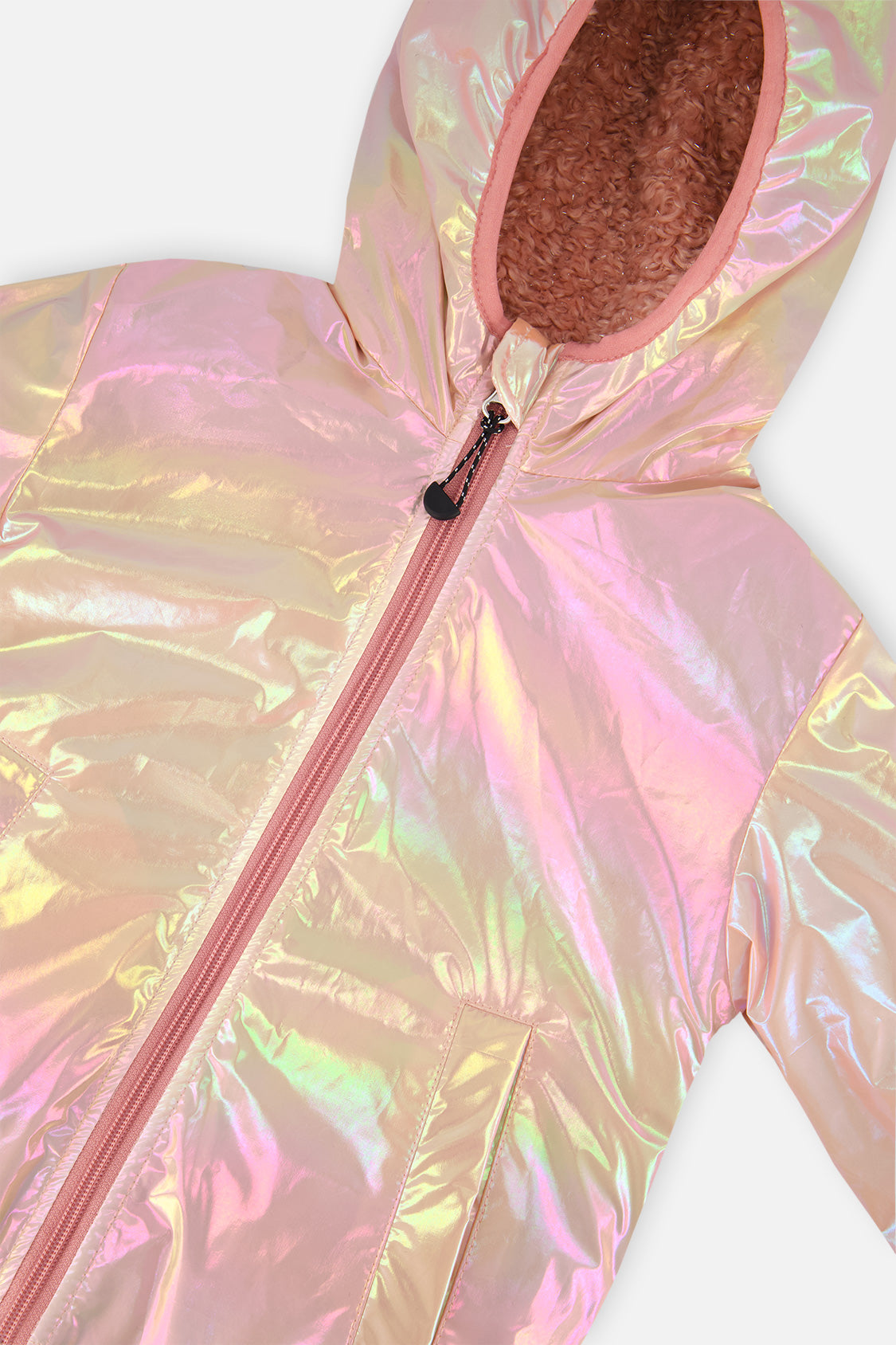 Baby Reversible Mid-Season Jacket Pink