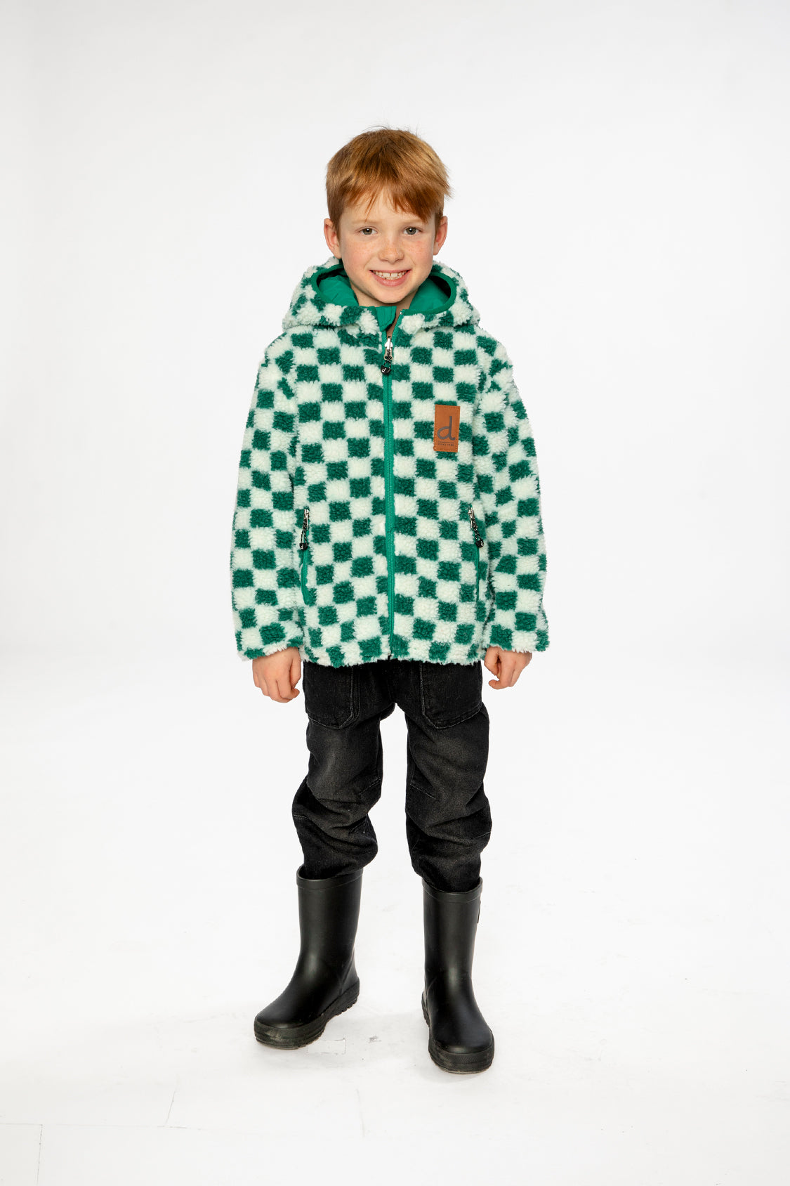 Reversible Mid-Season Jacket Forest Green