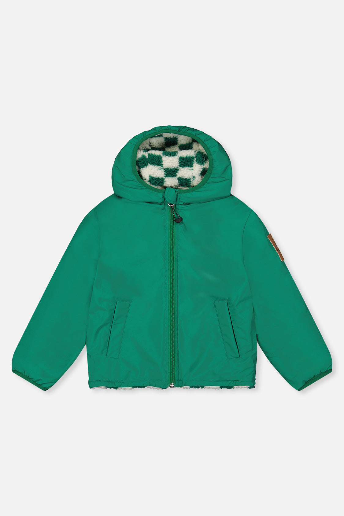 Reversible Mid-Season Jacket Forest Green