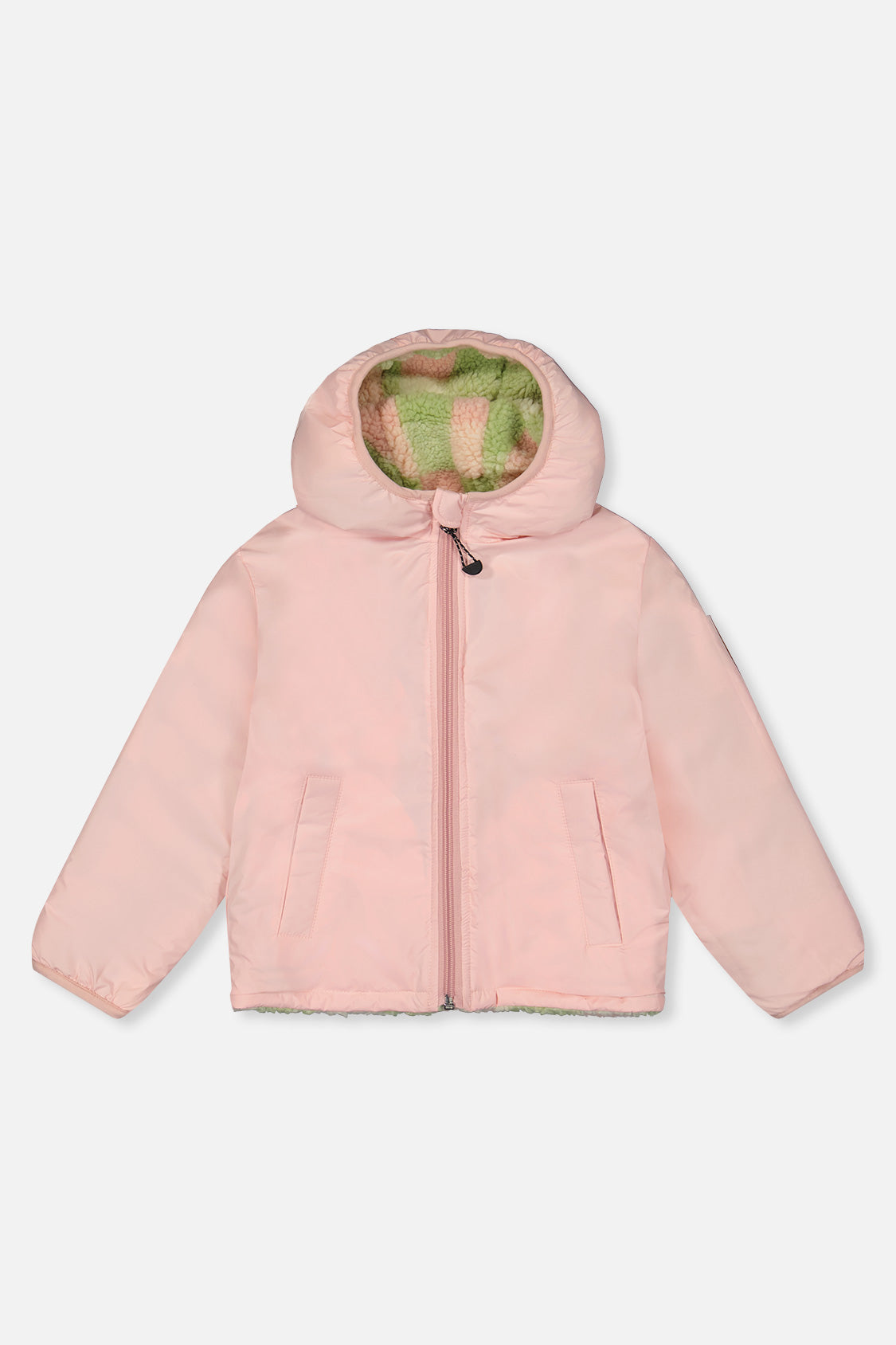 Reversible Mid-Season Jacket Pale Dusty Pink