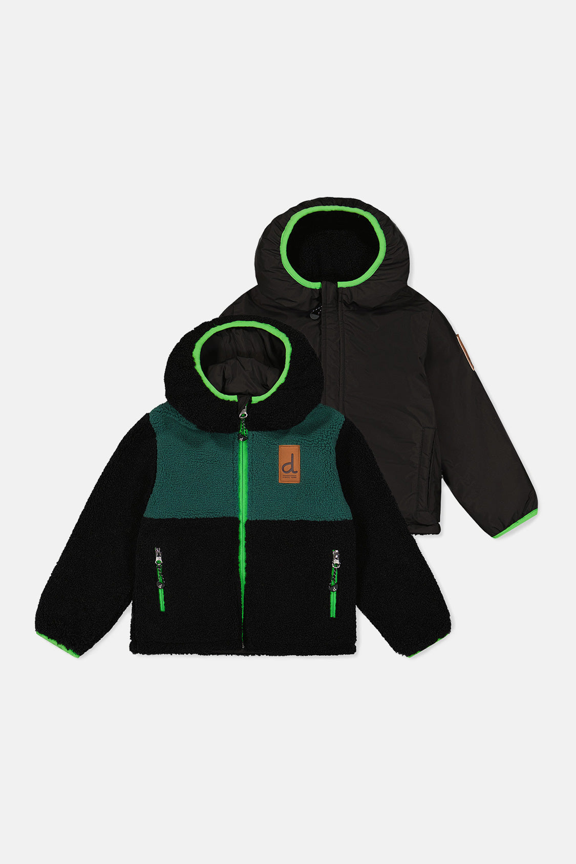 Reversible Mid-Season Jacket Black