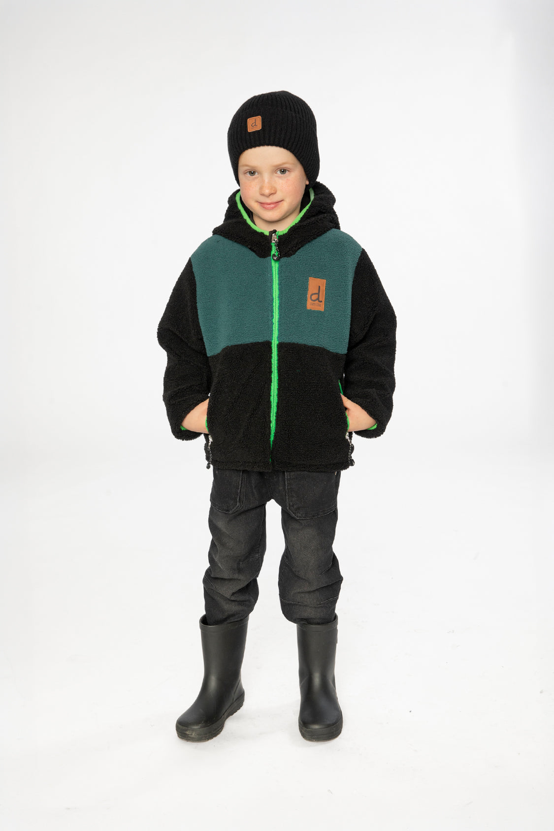 Reversible Mid-Season Jacket Black