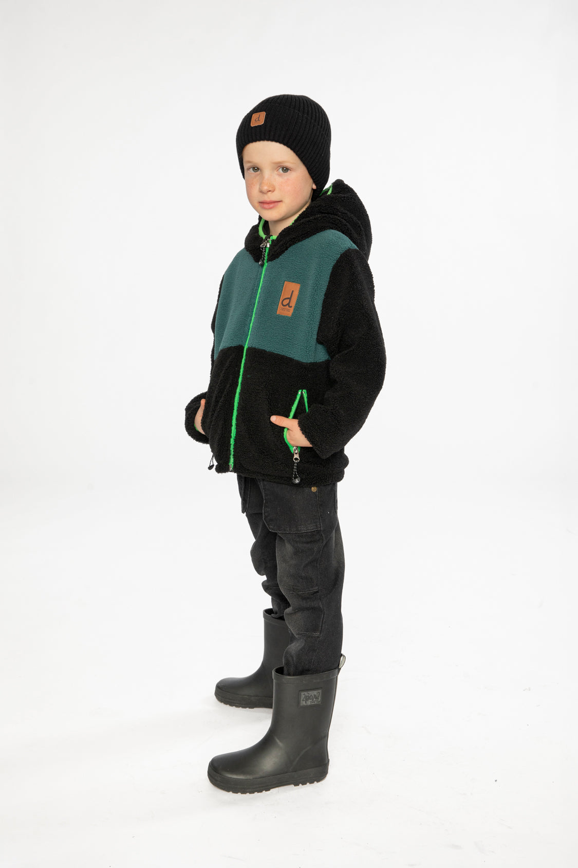 Reversible Mid-Season Jacket Black