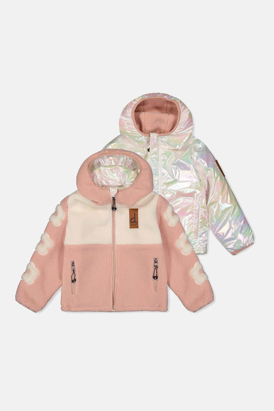 Reversible Mid-Season Jacket Pale Pink