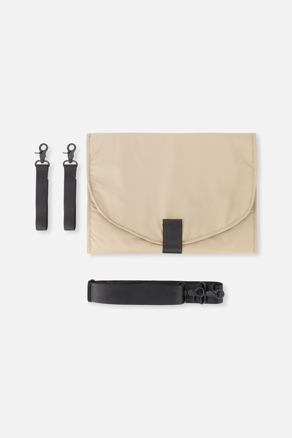 Diaper Bag Taupe With Changing Mat