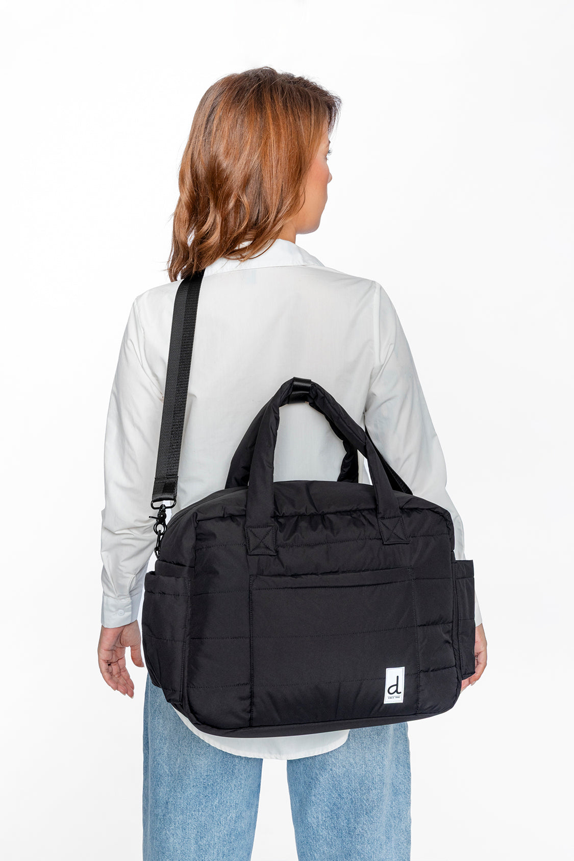 Diaper Bag With Changing Mat Black