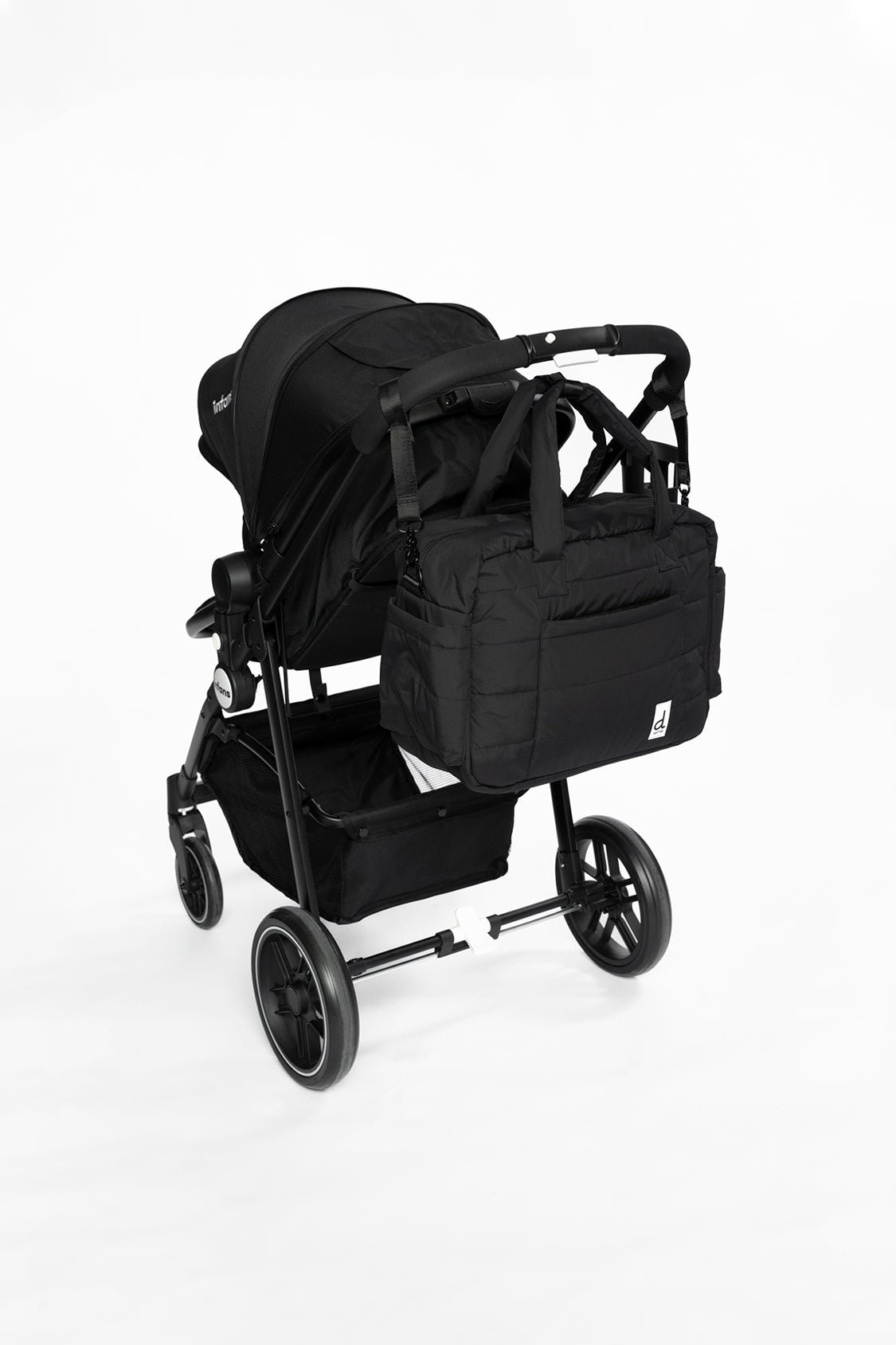 Diaper Bag With Changing Mat Black