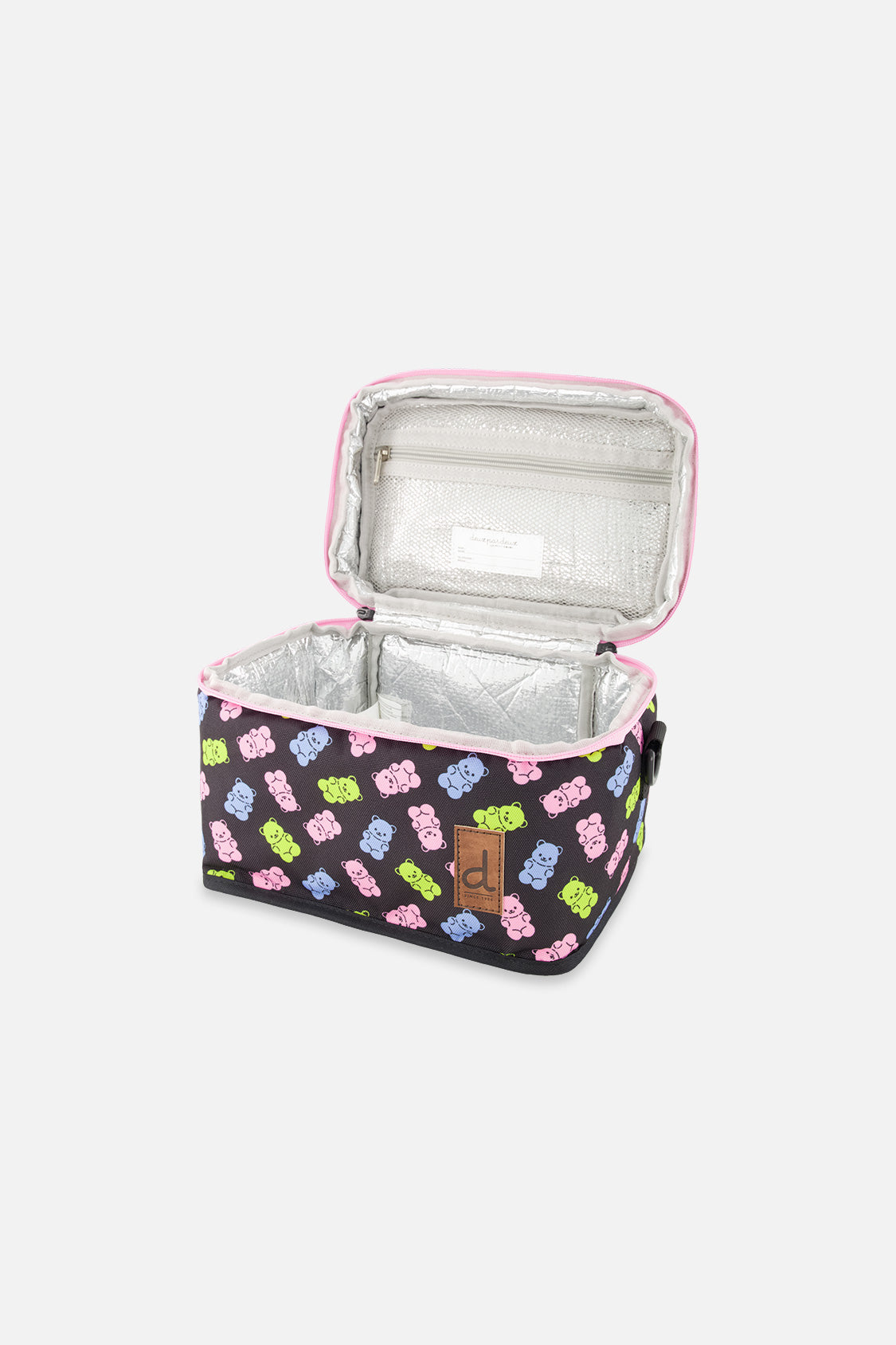 Lunch Box Black Printed Gummy Bears