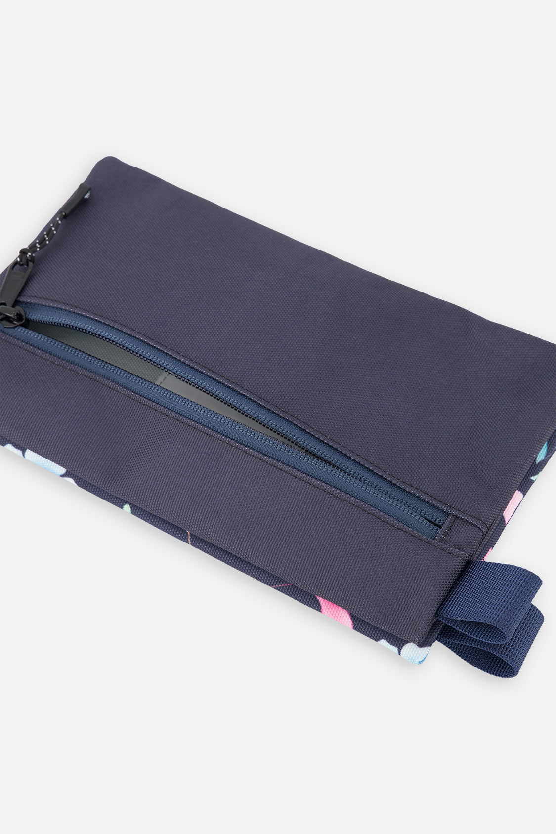 Pencil Case Blue Floral Print