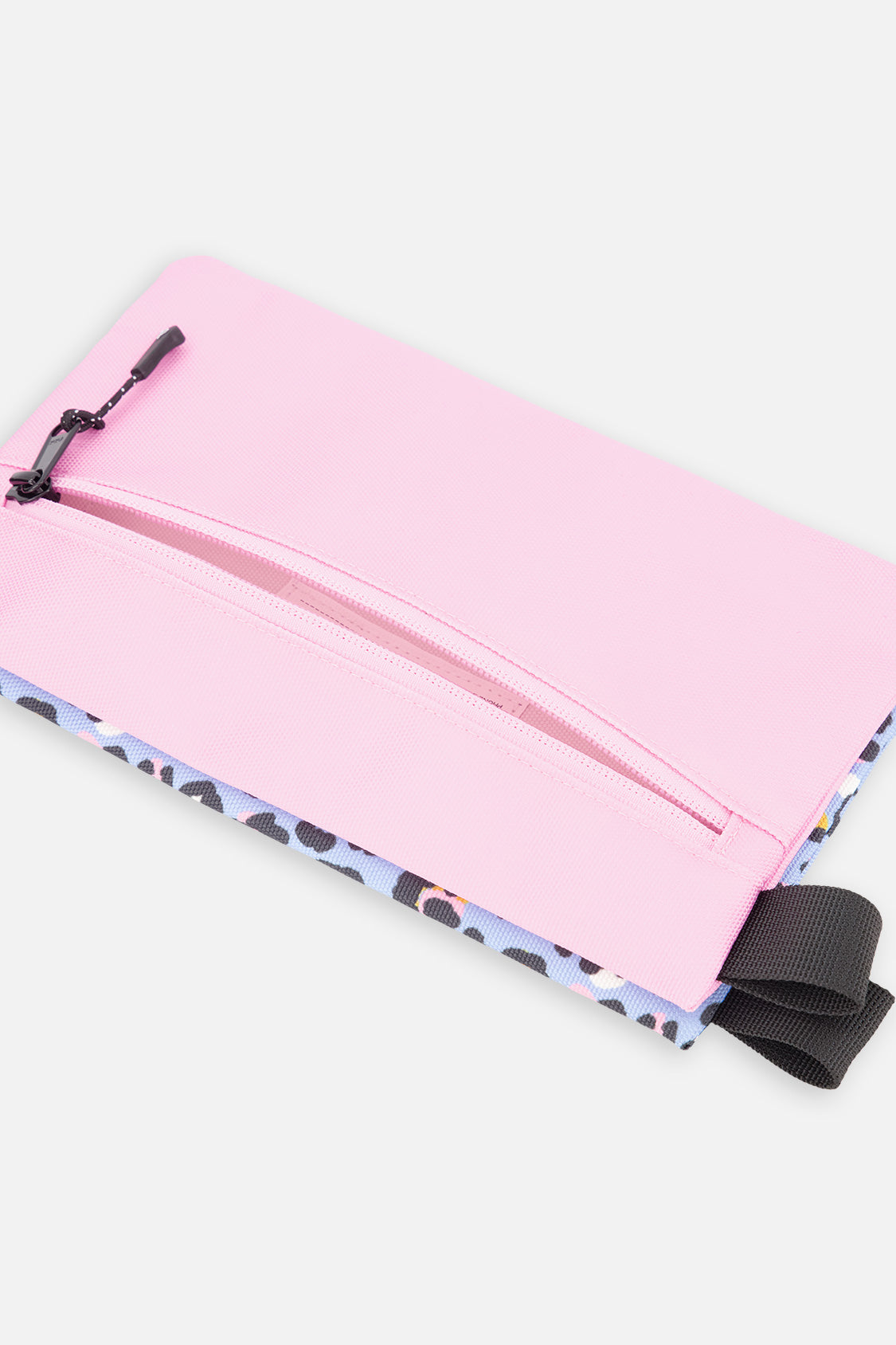 Pencil Case Blue Leopard Print