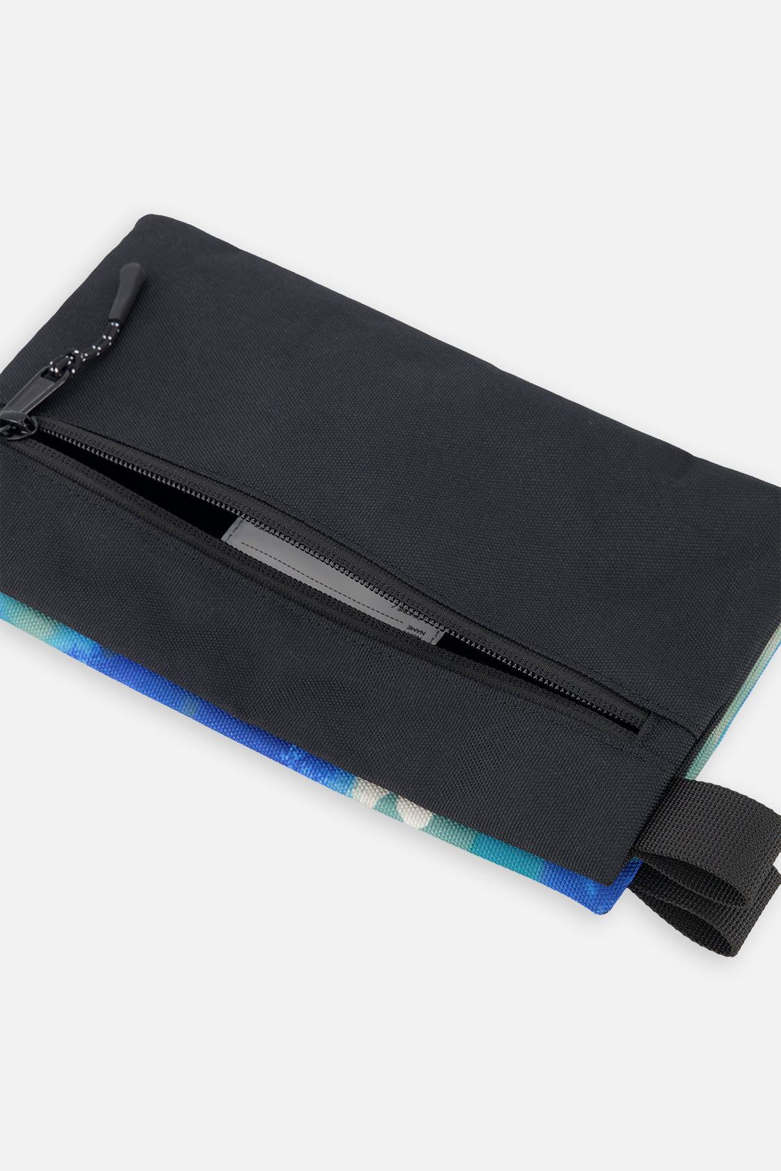 Pencil Case Blue And Grey Camouflage