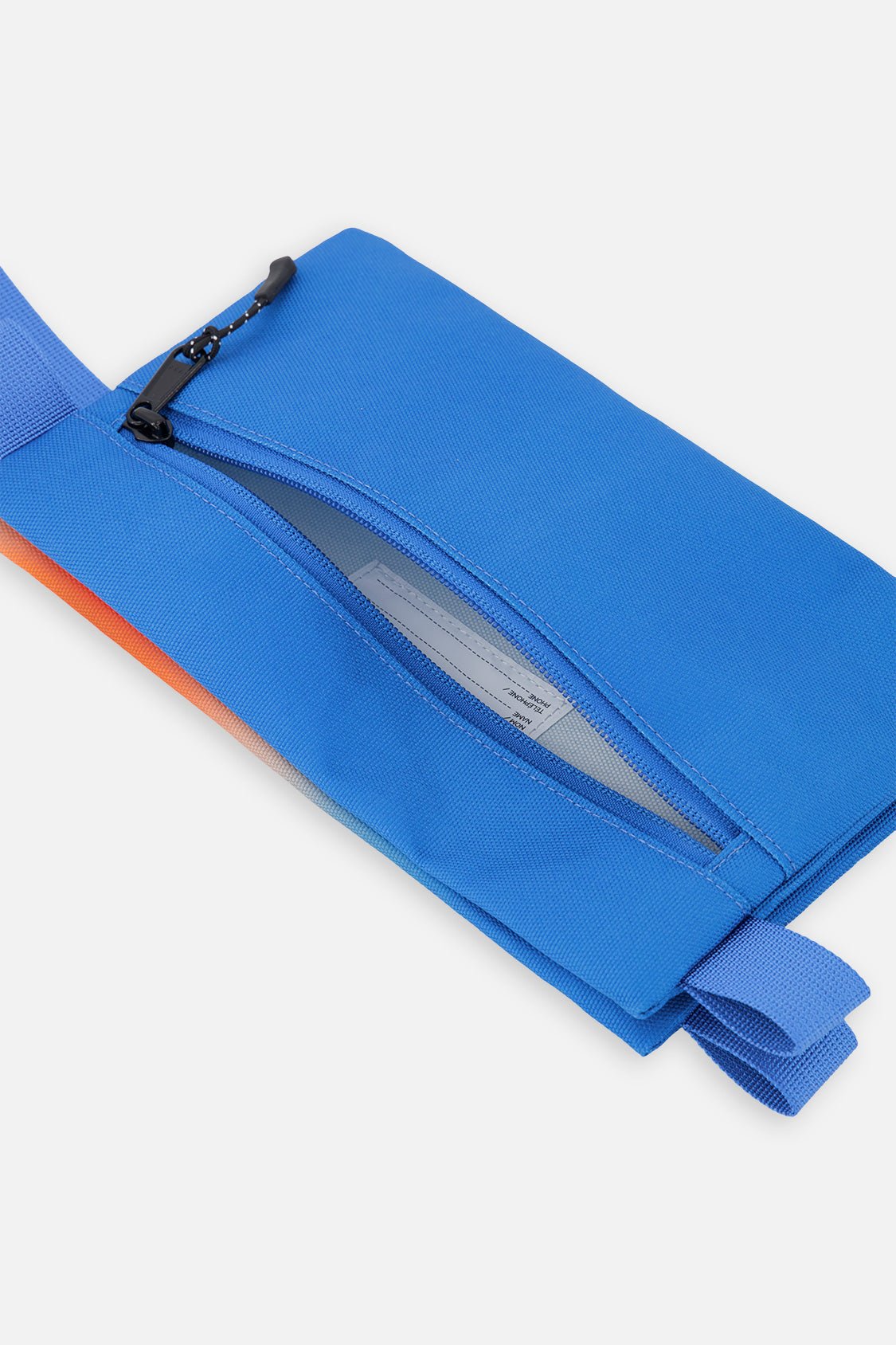 Pencil Case Blue And Orange Gradient